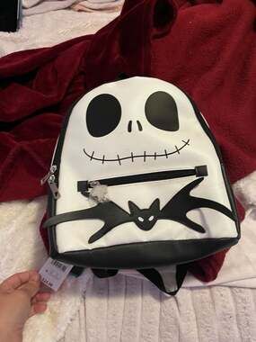 Disney The Nightmare Before Christmas Jack Skellington Face Mini Backpack